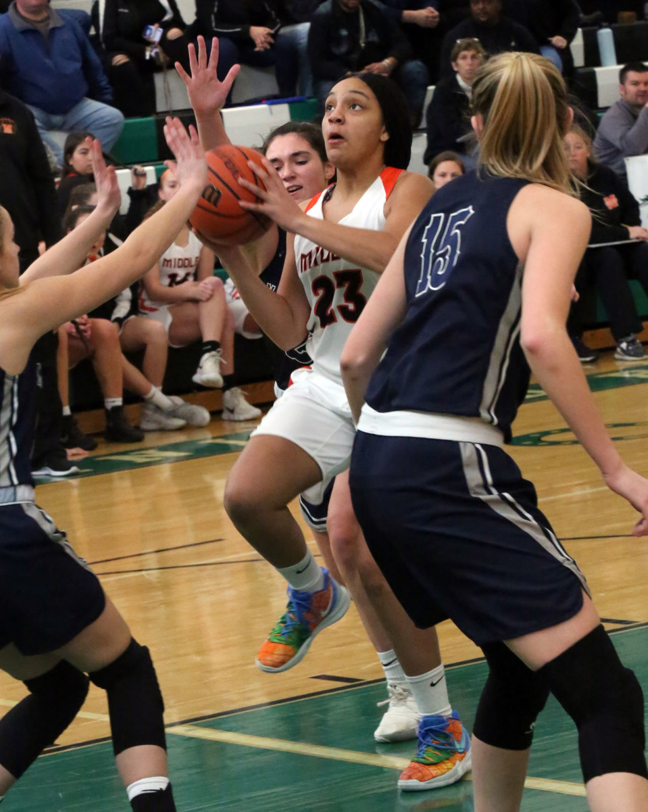 Middle Manasquan girls basketball